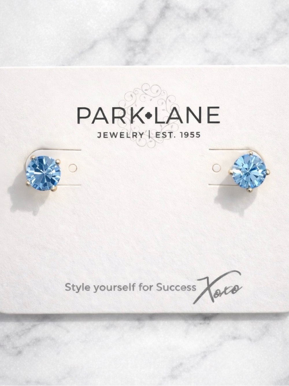 Park Lane Blue Impressions Earrings